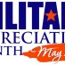 Celebrate our military this May during Military Appreciation Month