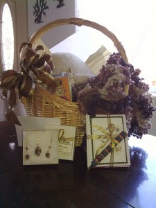 Here is the basket you can win from Catherine!