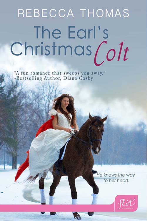 COVER_The Earl's Christmas Colt - Rebecca Thomas