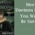 Obisidan is Free! Meet Daemon Black…and Entangled’s New Releases