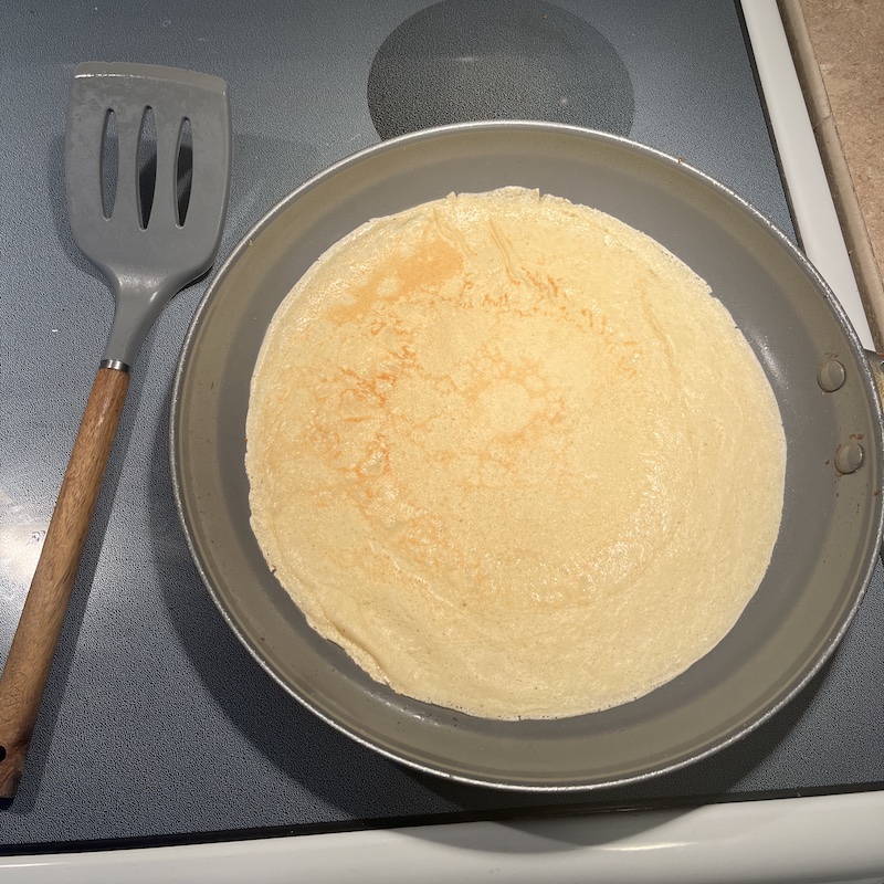 The perfect flipped pancake